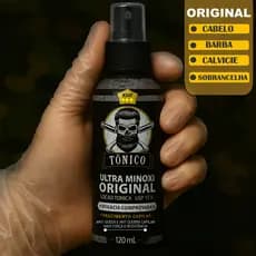 Tônico Crescimento Capilar, cabelo, barba e sobrancelha
