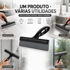 Rodinho de Pia Rodo Seca Pia Plástico Resistente Alta Durabilidade Multiuso Janelas Banheiros