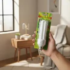 Lâmpada Eletronica 25w Fluorescente 2700k 1350lm Amarela