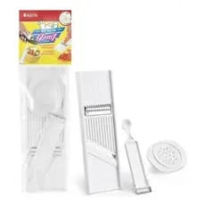 Kit 4 em 1 Descascador Boleador Cortador Legumes Keita
