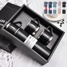 500ml Garrafa Térmica Vacuum Bottle Inox Xícaras Bebidas Fria ou Quente, Várias Cores