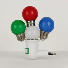 Luz Noturna Soquete E27 3W Baixo Consumo – Starke do Brasil, ideal para quarto infantil!