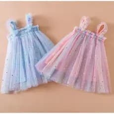 Vestido arco-íris, estrela brilhante, vestidos infantis, roupas de aniversário, festa e carnaval, princesa, fada