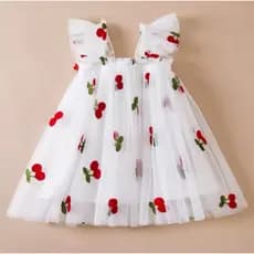 Vestido cereja com asas ensaio fotográfico, festa, eventos, fantasia chique, princesa casamento