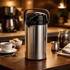 Garrafa Termica Inox 1,9 Litros Resistente Isolamento Termico Eficiente Uso Dia A Dia