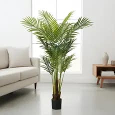 Planta Artificial Palmeira Areca Para Decoração Sala Árvore Real Toque Com 1.20m, Plantas para Decoração.