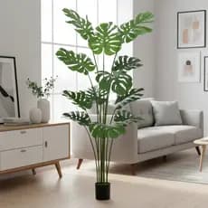 Planta Artificial Costela de Adão Para Decoração Sala Com 1.60m, Plantas para Decoração de Casa.