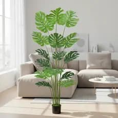 Planta Artificial Costela de Adão Para Decoração Sala Com 1.80m, Plantas para Decoração de Casa e eventos.