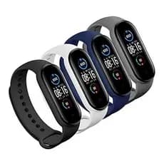 Pulseira para Mi Band 10 9 8 7 6 5 4 3 Kit 4 Silicone Macio Premium Escolha a Cor [Envio HOJE]