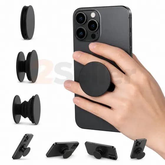 Kit Pop Clip Premium Suporte para Celular Retrátil Anti Queda Selfie [Envio HOJE]