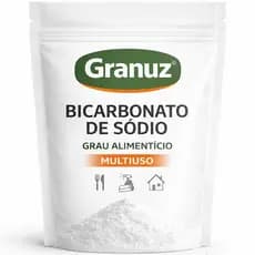 Bicarbonato de Sódio Granuz 100% PURO Alimentício Limpeza Revendedor Autorizado [Envio HOJE]