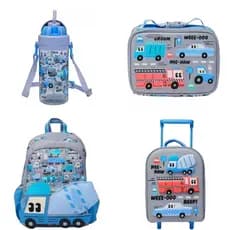 Série de conjunto de mochila Casual para estudantes da escola primária de ônibus de desenho animado australiano