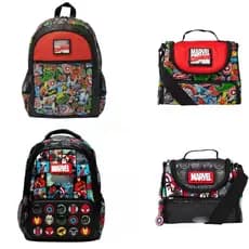 Austrália Marvel Schoolbag Alunos da escola primária Mochila de grande capacidade para crianças ao ar livre Leis