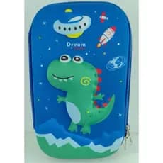 Estojo 3D Infantil Grande Escolar impermeável