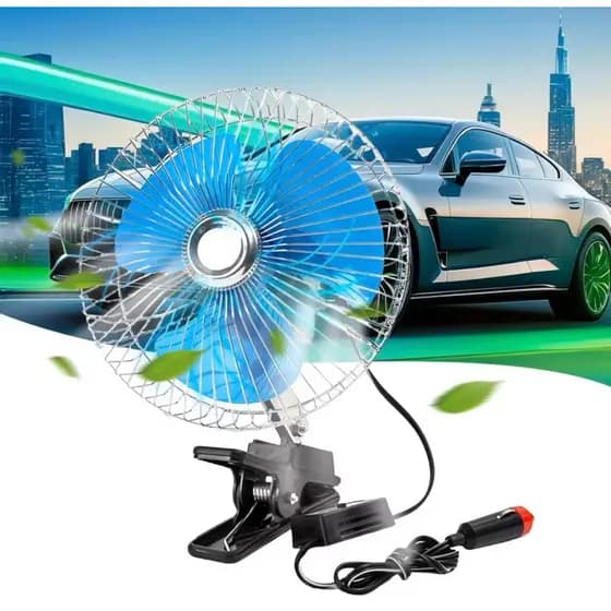 Ventilador Automotivo Caminhão Carro Vans Trailers 12V 8 polegadas grande caminhão carro