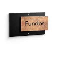 Número Residencial Personalizado Placa Moderna em Acrílico p Fachadas Lojas Prédios Apartamentos