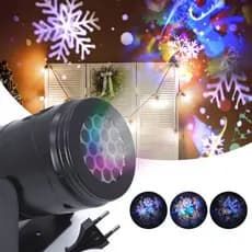Projetor Laser Jardim Natal Led Natalinos 886 Desenhos Carca