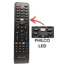 Controle Remoto Compatível  Smart Tv Led Lcd Netflix FBG-7094 - Substituto Compatível