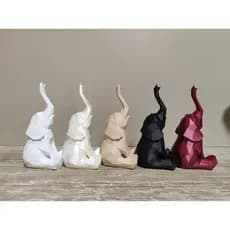 Elefante Decorativo 3D - Sala, Quarto, Escritório, decoração com Elegância