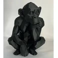 Macaco Geométrico Decorativo AlpesDecor - ecorativo sala escritório decoração ambientes