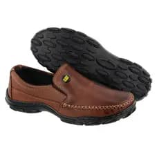 Mocassim Masculino Cat Couro Casual Oferta