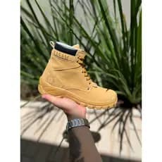 Bota Masculino Para Trabalho No Couro Ecologico