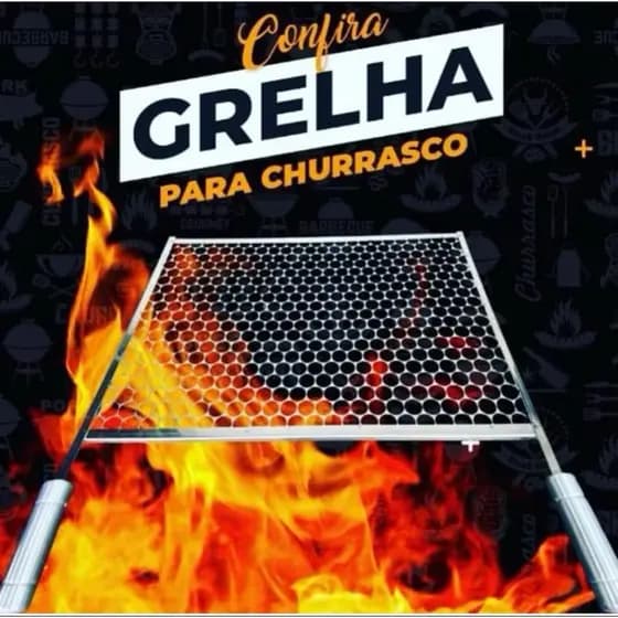 GRELHAS ‼️ SEM EMENDA‼️SOB MEDIDAS EM AÇO INOX 430