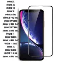 Película De Vidro Temperado 3D Para IPHONE X/XS /XR /11 /12 /13 /14 /15 PLUS/PRO MAX