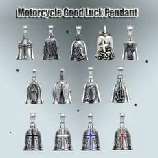 Sinos De Motocicleta Sino Guardião Boa Sorte Para De Aço Inoxidável Biker Bell Accessory lameintbr