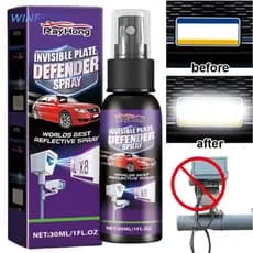 Número Da Placa De Licença Do Carro Spray Corretivo Invisível Revestimento Transparente Casaco lameintbr