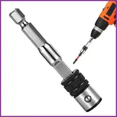 Extensão De Mandril De Broca , Extensor De Haste Hexagonal De 1/4 Polegadas , Acessórios De Travamento Automático Para P