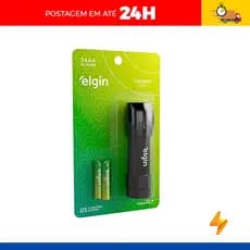 Lanterna De Bolso Com 3 Pilhas Alcalinas - Elgin