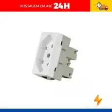 Modulo Tomada 2P+T 20A-250V Branco Infiniti - Margirius