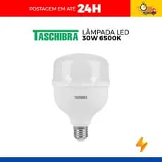 Lâmpada High Led 30W 6500K E27 - Taschibra