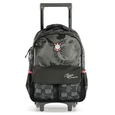 Mochila com Rodas Escolar Xeryus 16 Corinthians 16410 Preto - Infantil