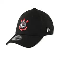 Boné New Era 9Forty Corinthians Preto - Único