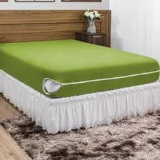 Capa de Colchão King Size Casal em Malha Gel (Helanca) com Zíper Resistente