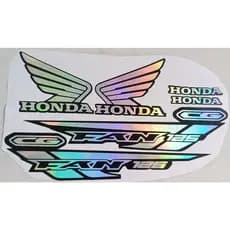 kit adesivo holográfico fan 125 150 2014