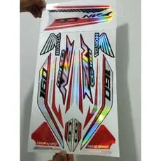 jogo de adesivo kit adesivos cg fan 160 2024 holografico com gravata do tanque