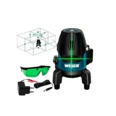 Nível Laser 5 Linhas Verde 360 Ws8911k Wesco + Maleta
