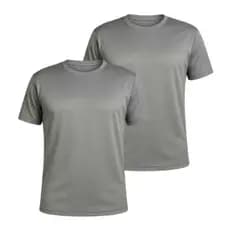KIT 2 CAMISETAS MASCULINO DRY FIT POLIESTER ACADEMIA PROTECTOR SOLAR