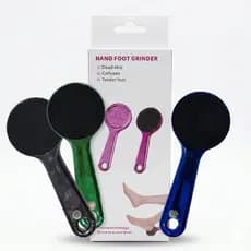Kit Lixador Depilador Pele e Pés Macios Nano Cristal Reutilizável Indolor Portátil  - Envio imediato