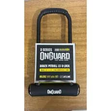 Cadeado U Lock Onguard Pitbull BBB 2 Preto Reforçado Alta Segurança Bike Trava Anti Furto Bicicleta
