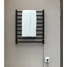 Toalheiro Térmico Alumínio Porta Toalha 2 Toalhas Banho 127/220 V Bivolt Electrowood