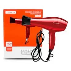 Secador Profissional 110v Tomate Mse-2600 Vermelho