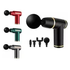 Massageador Elétrico Portátil 6 Velocidades Massage Gun