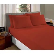 Lençol de Cama King Avulso Liso com elástico Sul Brasil Malha 100% algodão Cores Sortidas