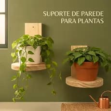 Suporte Para Plantas de Parede artesanal Suporte pendurar vaso Jardim vertical