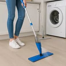 Mop Spray Esfregao Com Reservatório para Limpeza de Casa Escritorio Vassoura mágica  microfibra