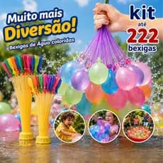 Balão de Água Guerra de Bexiga 37/111/222 Splash Ball Brincadeira de Verão Encha Balões Rápido